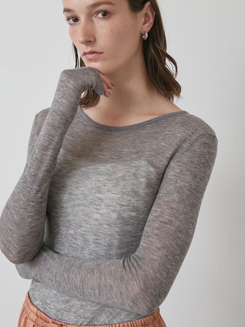 シアーニットボディースーツ(その他)｜トップス│styling