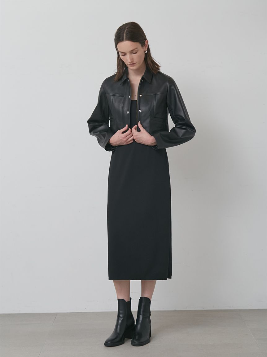 ジョーゼット2WAYワンピース(キャミ/ノースリワンピース)｜ワンピース