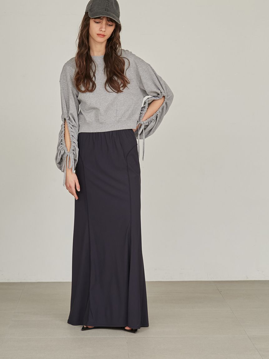 【styling】S/S(エスバイエス)ウォッシャブル・UVカットロングスカート S/S(エスバイエス)】＜ウォッシャブル・UVカット＞ロング