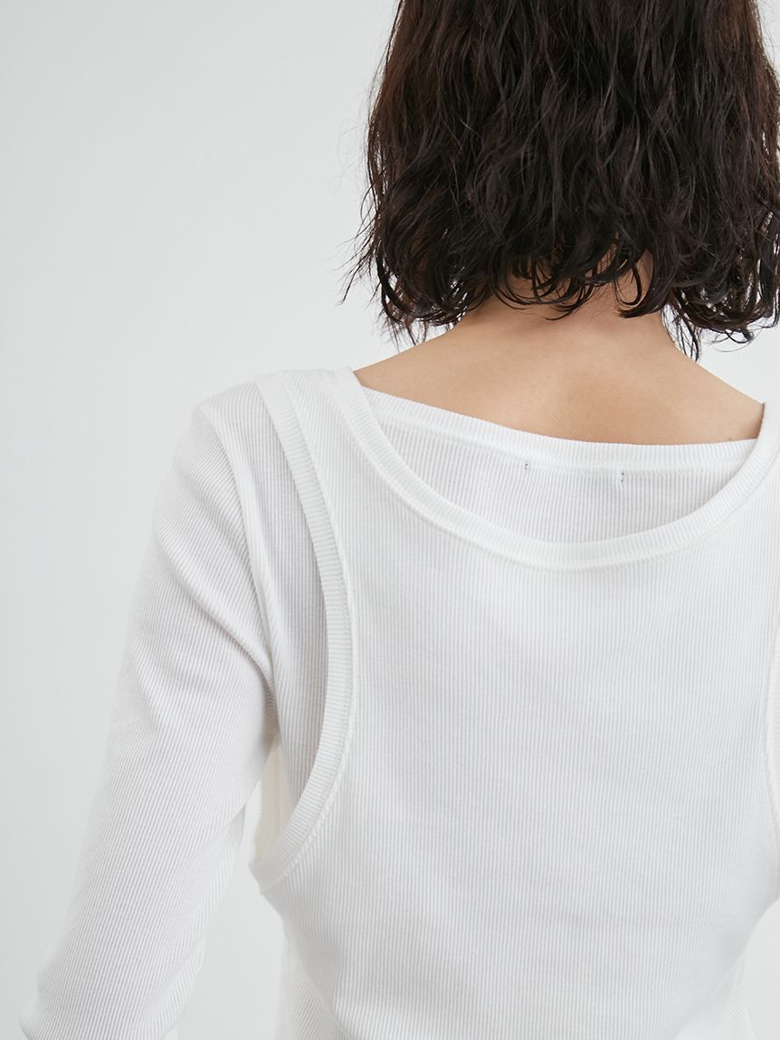 tシャツ レイヤードライクカットソー/layered like cutandsew レディース tシャツ レイヤードライクカットソー/layered like cut | JChere
