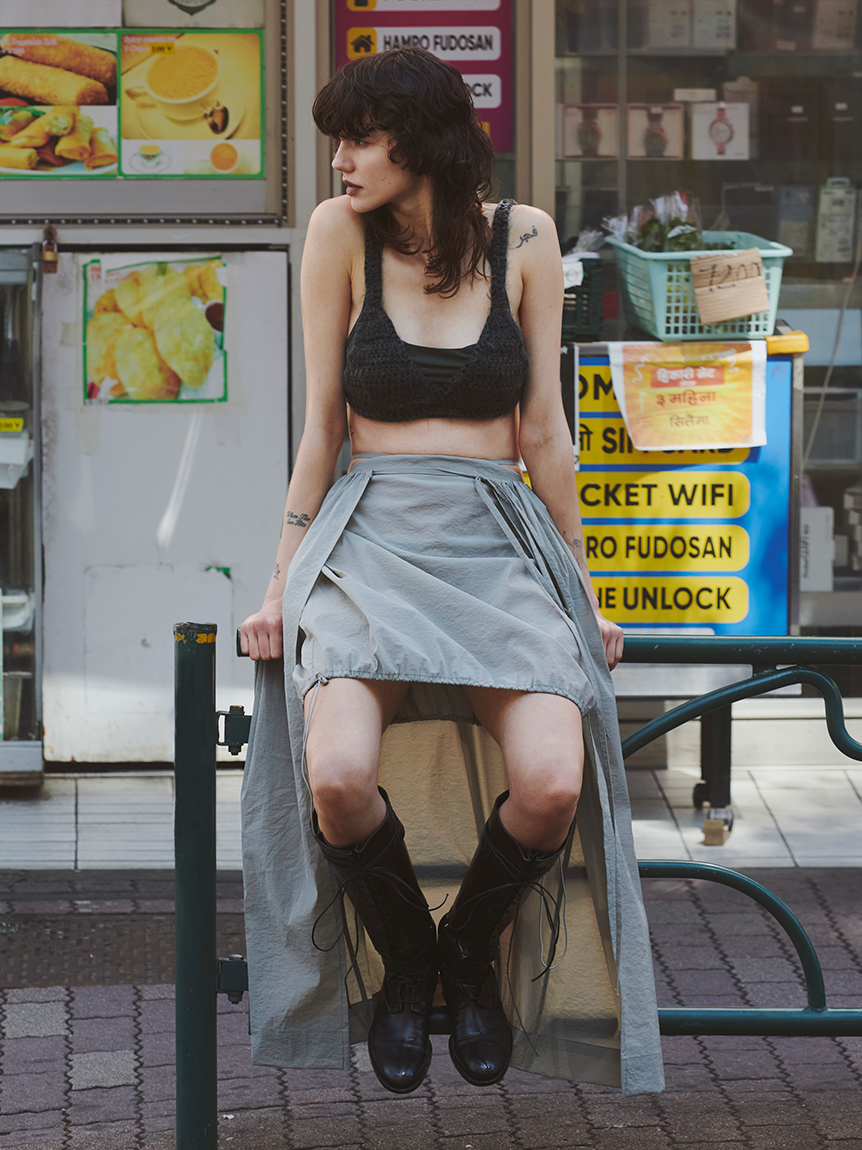 入荷now 安全 S/S(エスバイエス)】＜ウォッシャブル・UVカット＞ブラトップ トップス