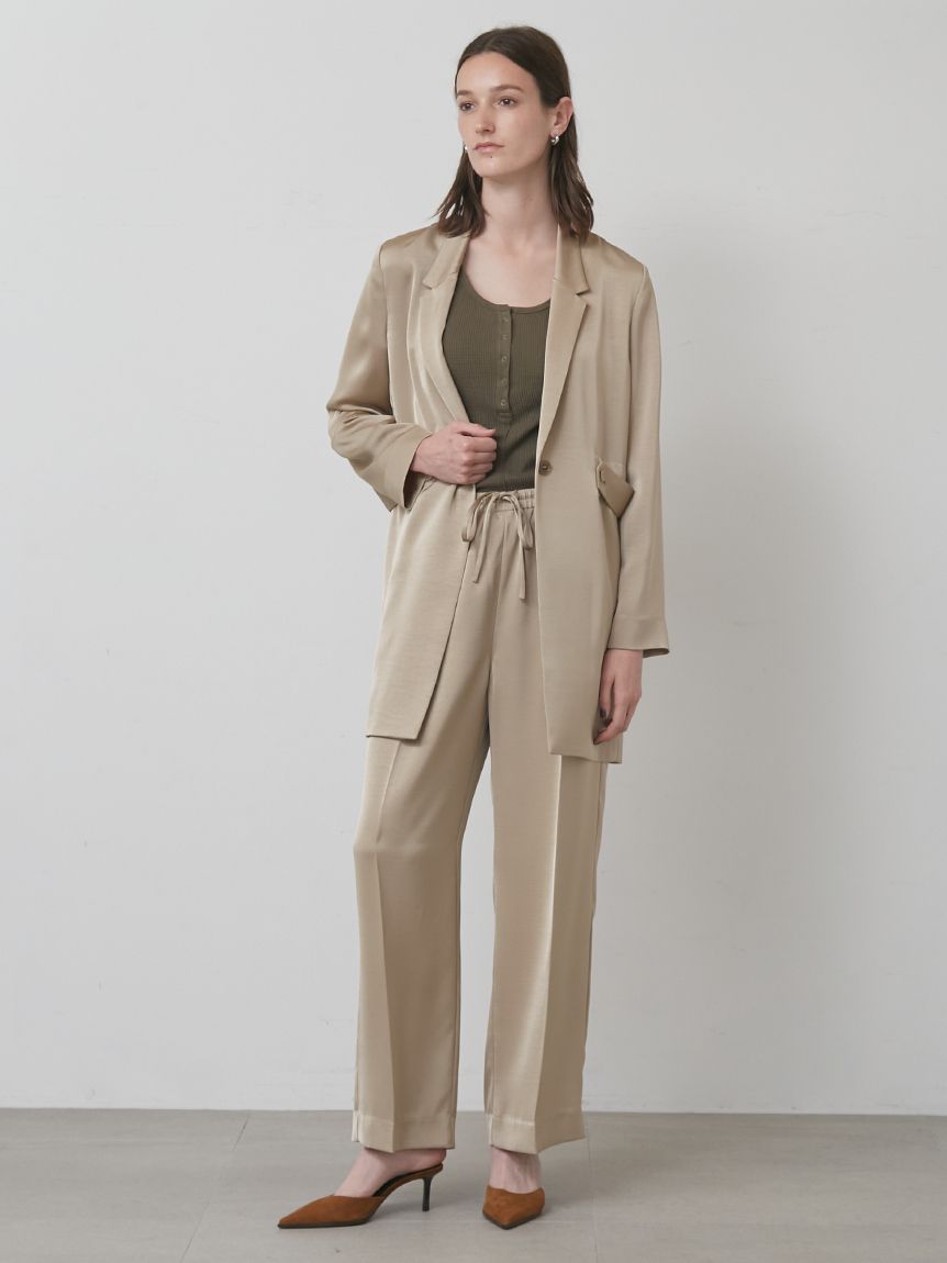 ヘンリーネックタンクトップ(タンクトップ/キャミソール)｜トップス