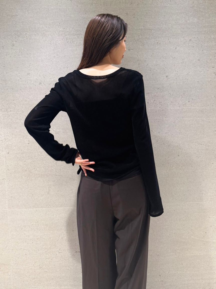 フロッキーチュール2WAYトップス(Tシャツ/カットソー)｜トップス