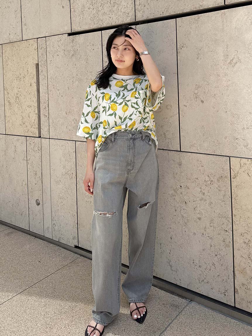 styling/×KEITA MARUYAMA】総柄プリントTシャツ(Tシャツ