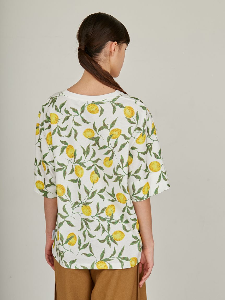 KOREA selection コリアセレクション ペイント 半袖Tシャツ 善悪踊りボディ2本ライン半袖Tシャツ CHIGIRI CHS49-682 和柄