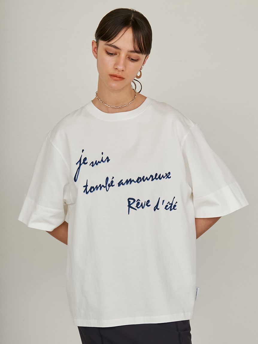 styling/×KEITA MARUYAMA】エンブロイダリーTシャツ(Tシャツ