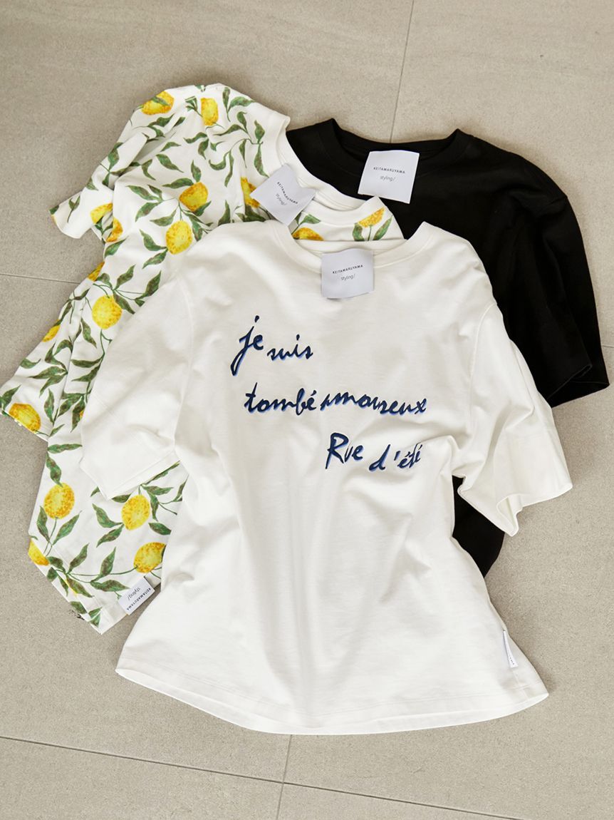 styling/×KEITA MARUYAMA】エンブロイダリーTシャツ(Tシャツ