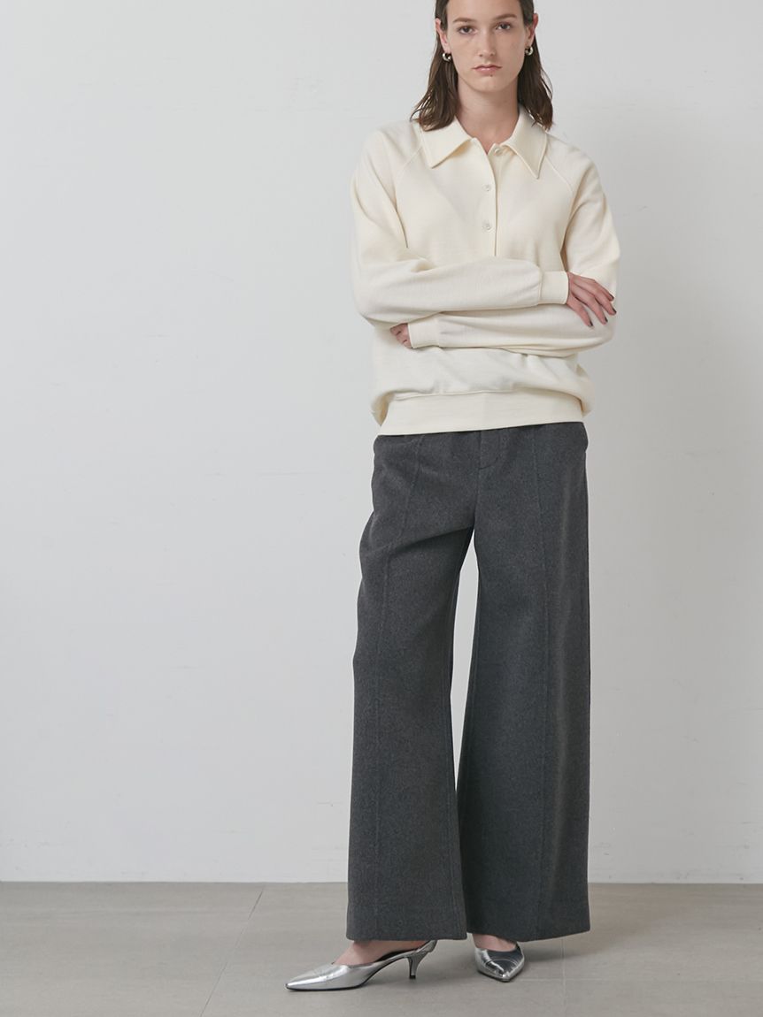 ホワイト シャツ M ラグランスリーブ DF1115_1.jpg