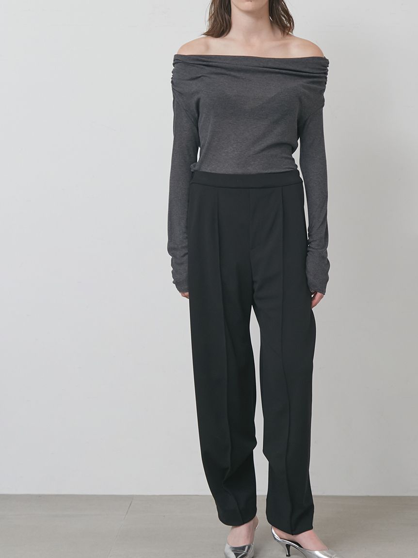 オフショルダーカットトップス(カットソー)｜トップス│styling