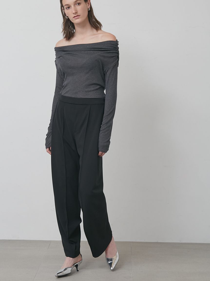 オフショルダーカットトップス(カットソー)｜トップス│styling