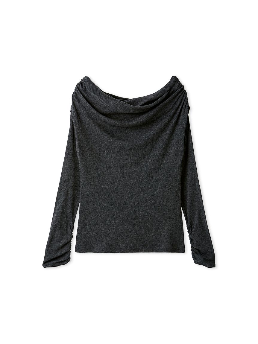 オフショルダーカットトップス(カットソー)｜トップス│styling