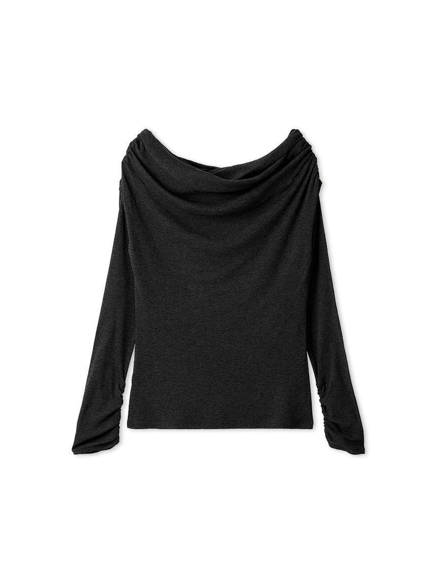 オフショルダーカットトップス(カットソー)｜トップス│styling