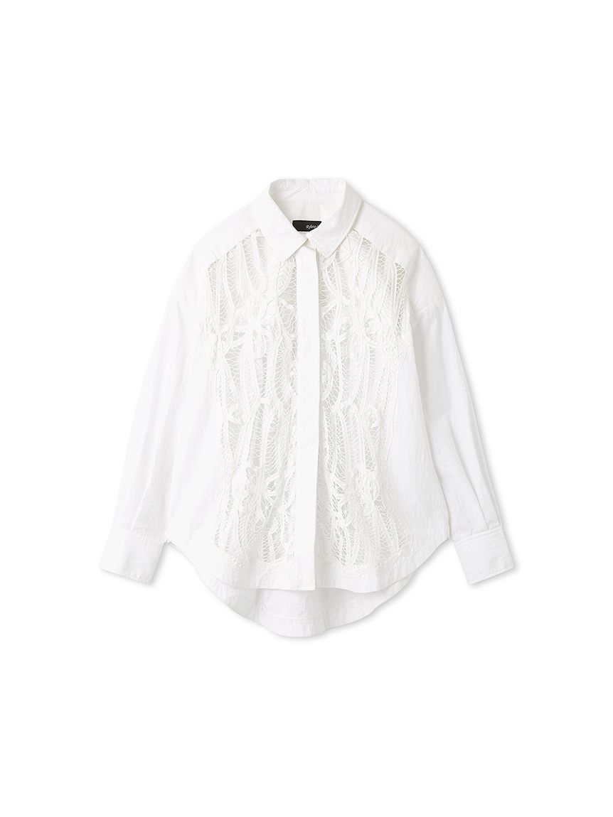 バテンレースドレスシャツ(シャツ/ブラウス)｜トップス│styling