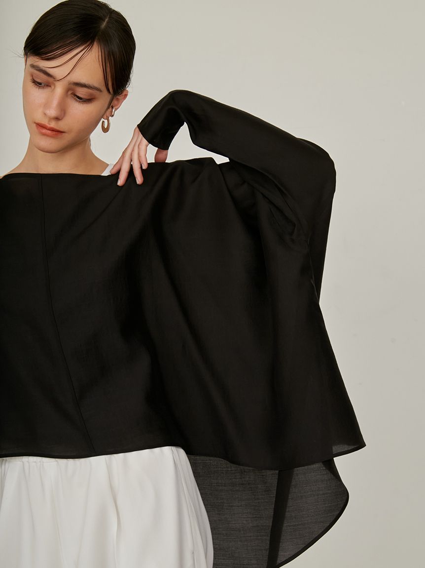 【30％OFFセール】16WFB252020,styling,スタイリング,フレアヘムシアーブラウス ,新作,送料無料,インスタ,25SS 楽天市場】【30％OFFセール】16WFB252020,styling,スタイリング