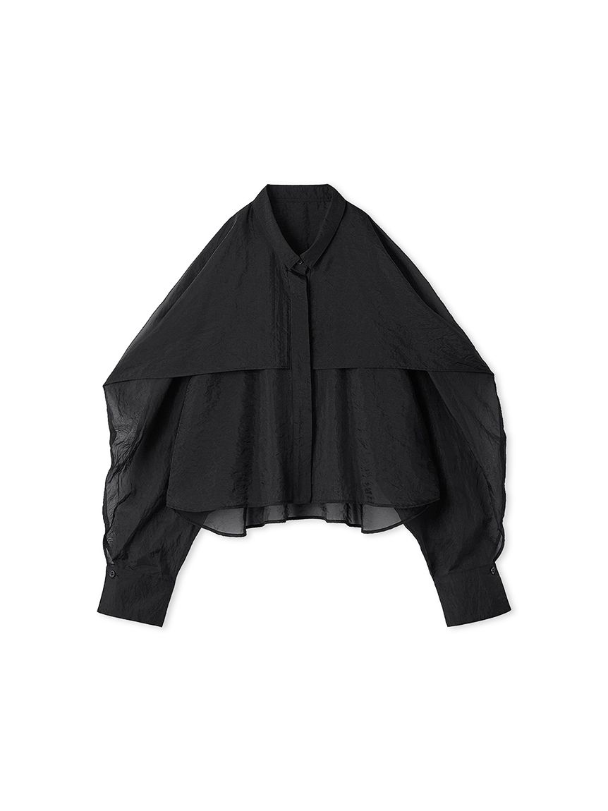 オーガンザショートシャツ(シャツ/ブラウス)｜トップス│styling