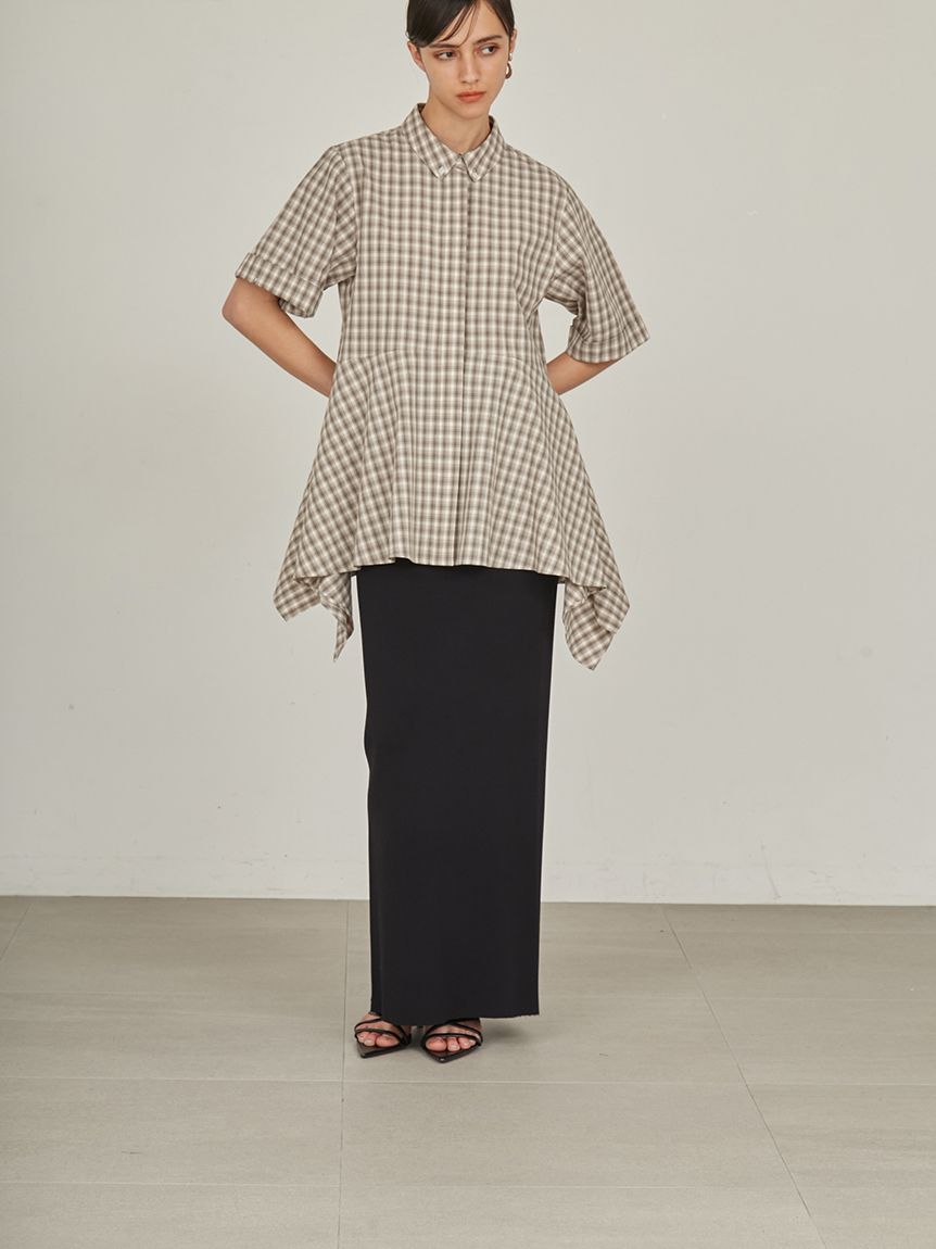 ペプラムシャツ(シャツ/ブラウス)｜トップス│styling/（スタイリング