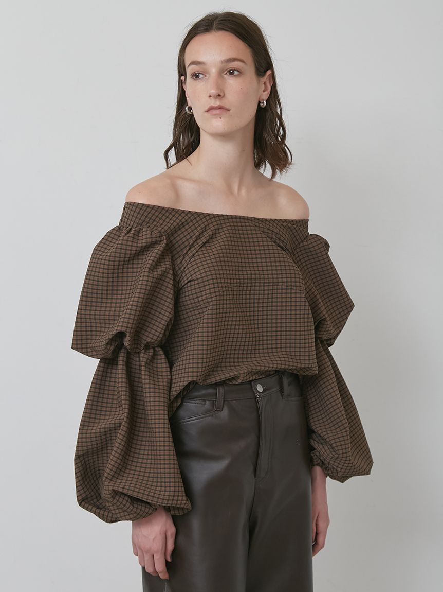 パフスリーブ2WAYブラウス(シャツ/ブラウス)｜トップス│styling