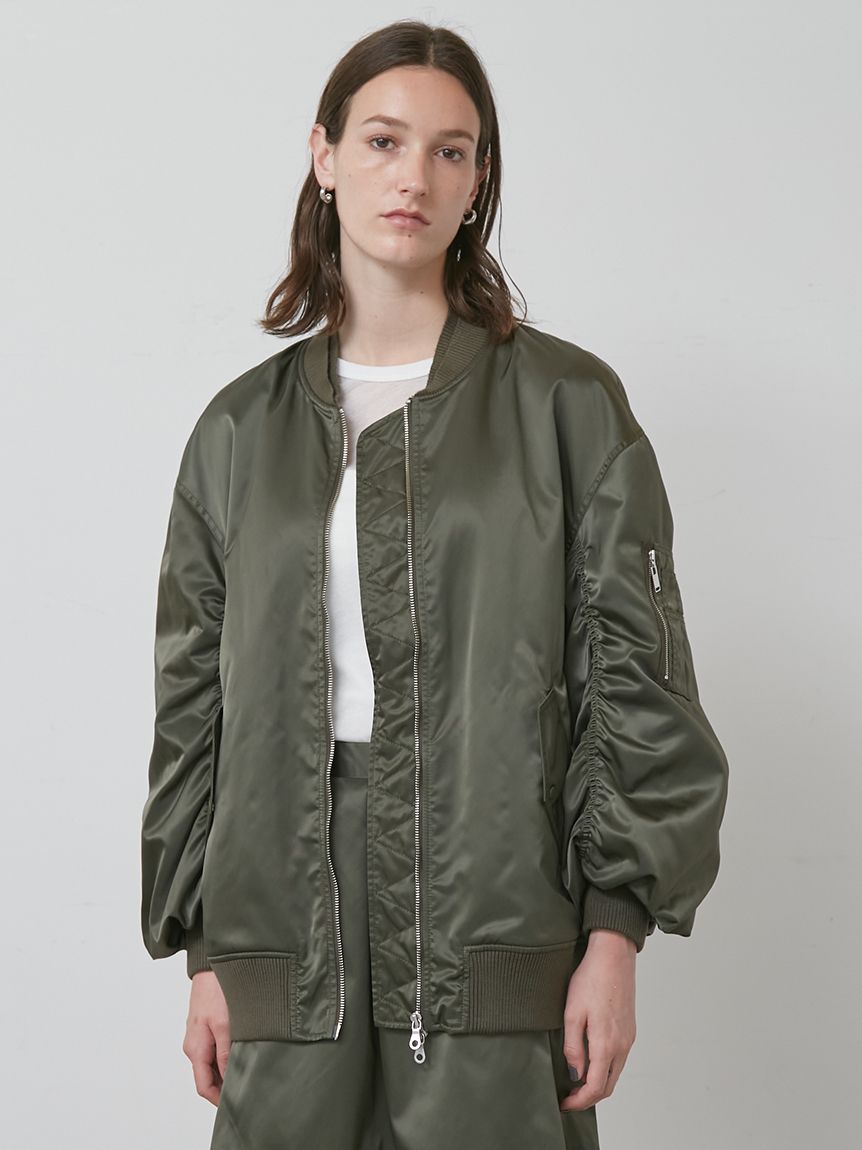 ブライトン　ナイロンジャケット セットアップ対応】ナイロンフライトジャケット(ブルゾン)｜アウター