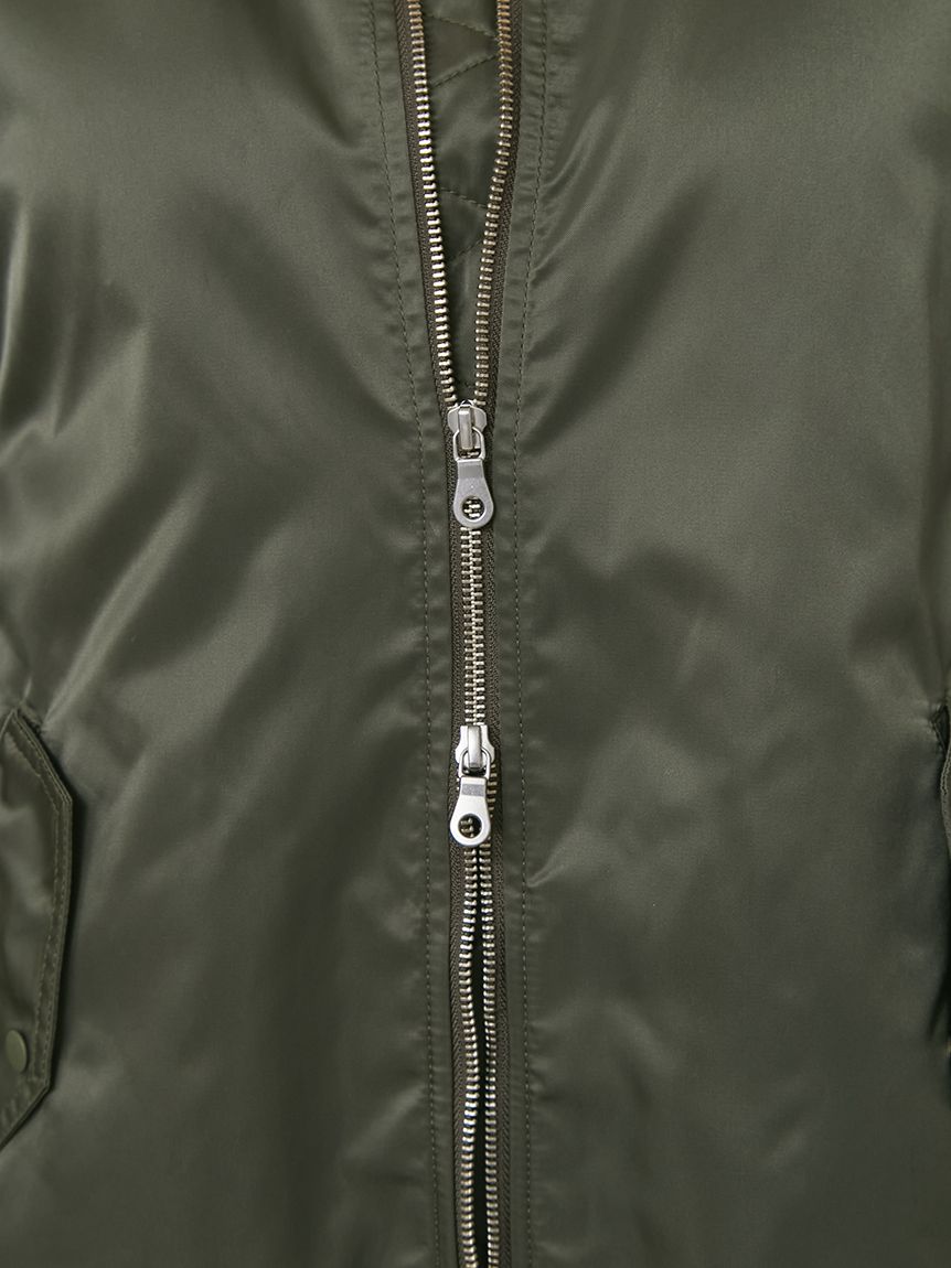 セットアップ対応】ナイロンフライトジャケット(ブルゾン)｜アウター