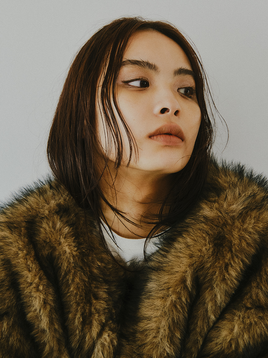 ミックスファーコート(コート)｜アウター│styling/（スタイリング
