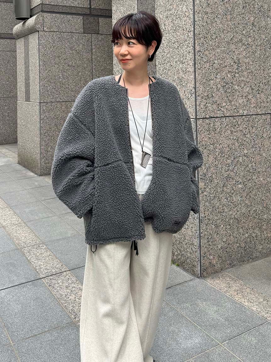 FIRST DOWN×styling/】リバーシブルブルゾン(ブルゾン)｜アウター