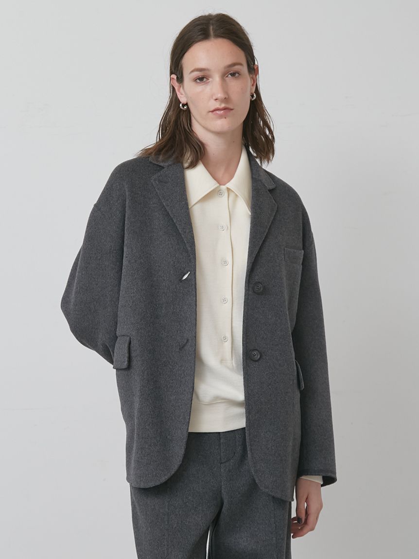 セットアップ対応】ウールリバーテーラードジャケット(ジャケット