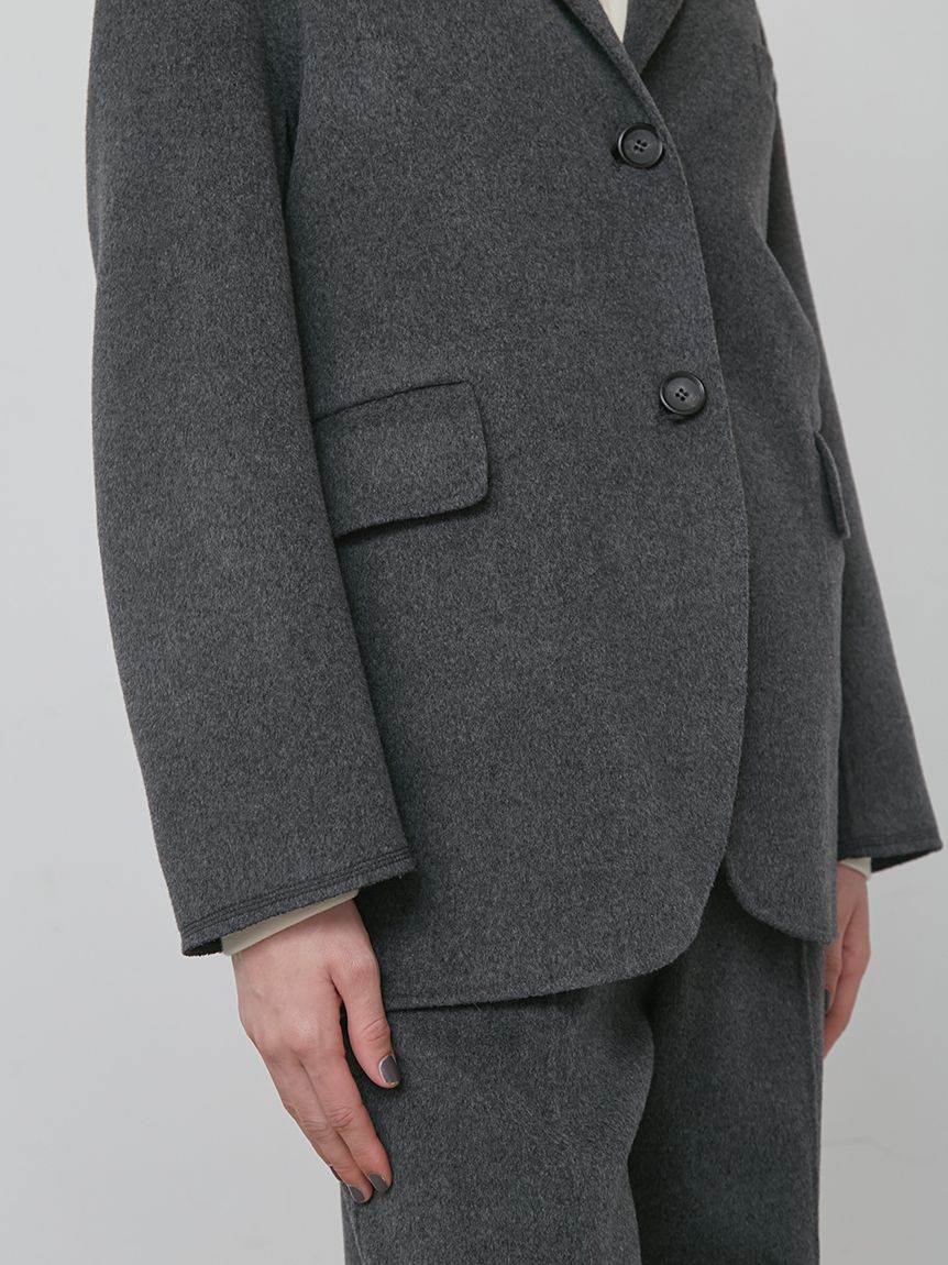 セットアップ対応】ウールリバーテーラードジャケット(ジャケット