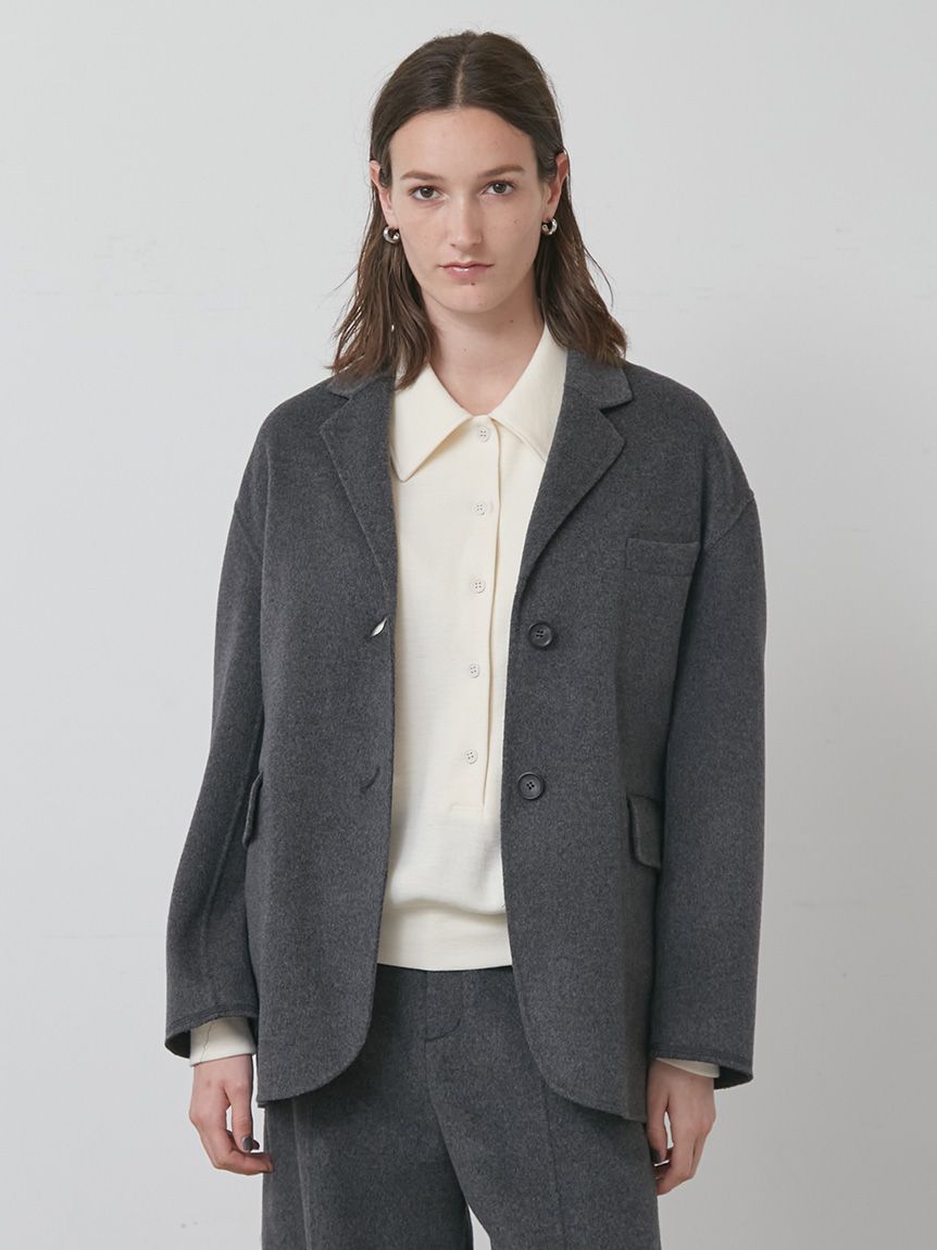 セットアップ対応】ウールリバーテーラードジャケット(ジャケット