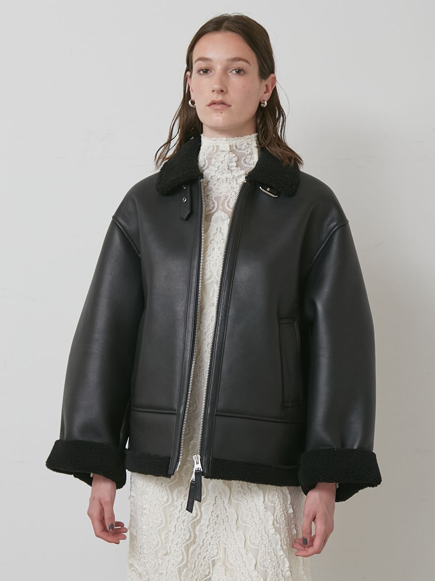 ラムレザーフライトジャケット(ジャケット)｜アウター│styling