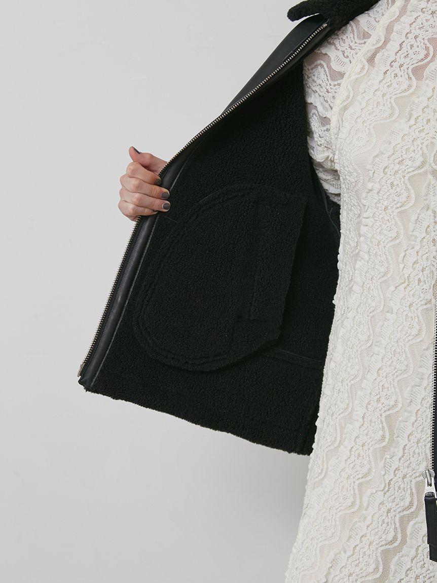 ラムレザーフライトジャケット(ジャケット)｜アウター│styling