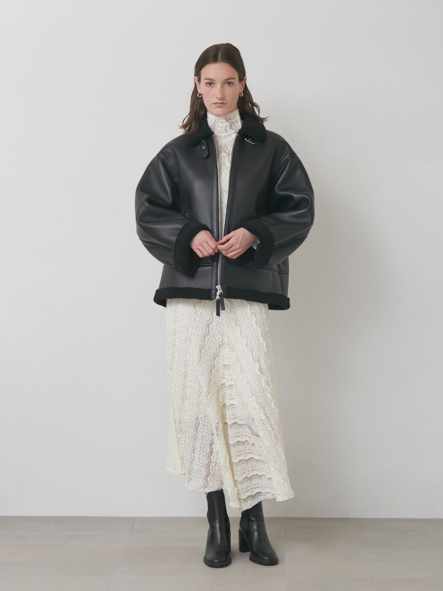 美品✨セラファン　ラムレザージャケット　スエード　スイングトップ ZIP UP Leather JKT Beige – EDWIN CONCEPT SHOP