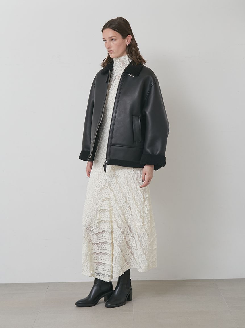 ラムレザーフライトジャケット(ジャケット)｜アウター│styling