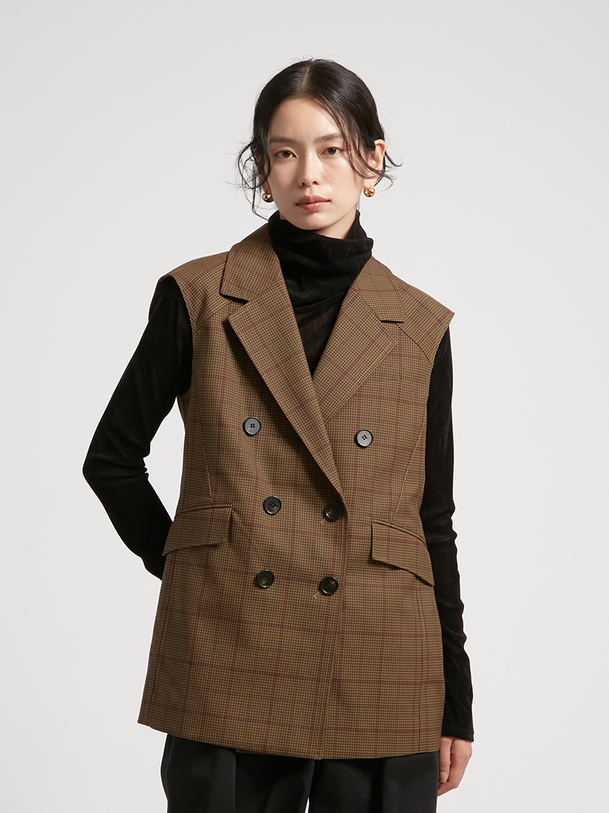 ノースリーブジャケット(ジャケット)｜アウター│styling 
