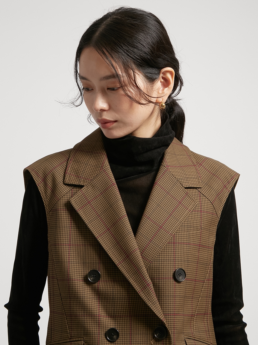 ノースリーブジャケット(ジャケット)｜アウター│styling 