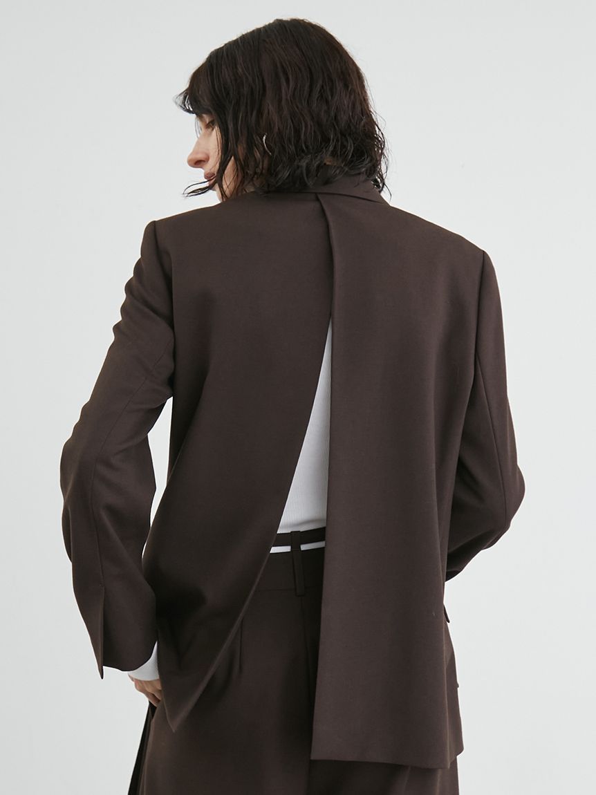 styling/ バックスリットスーツジャケット　ネイビー セットアップ対応】バックスリットスーツジャケット(ジャケット