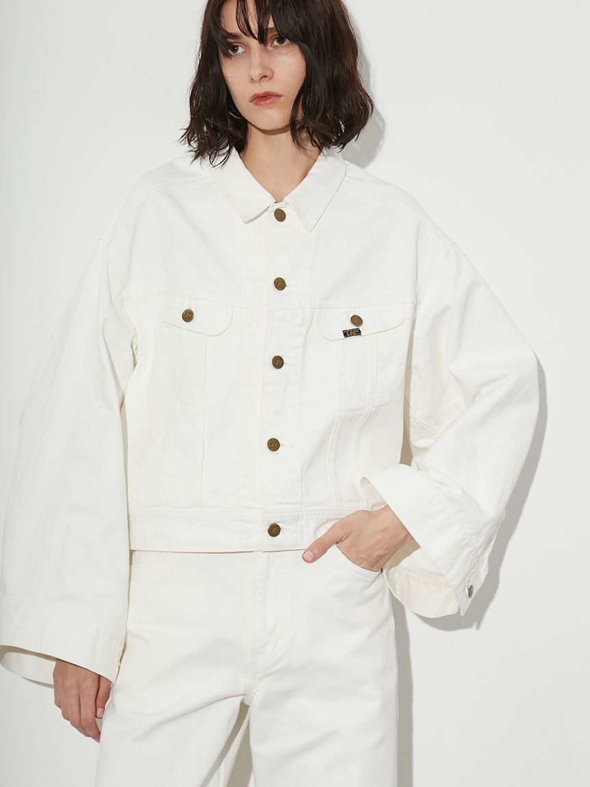 セットアップ対応】【styling/×Lee】デニムブルゾン(ジャケット