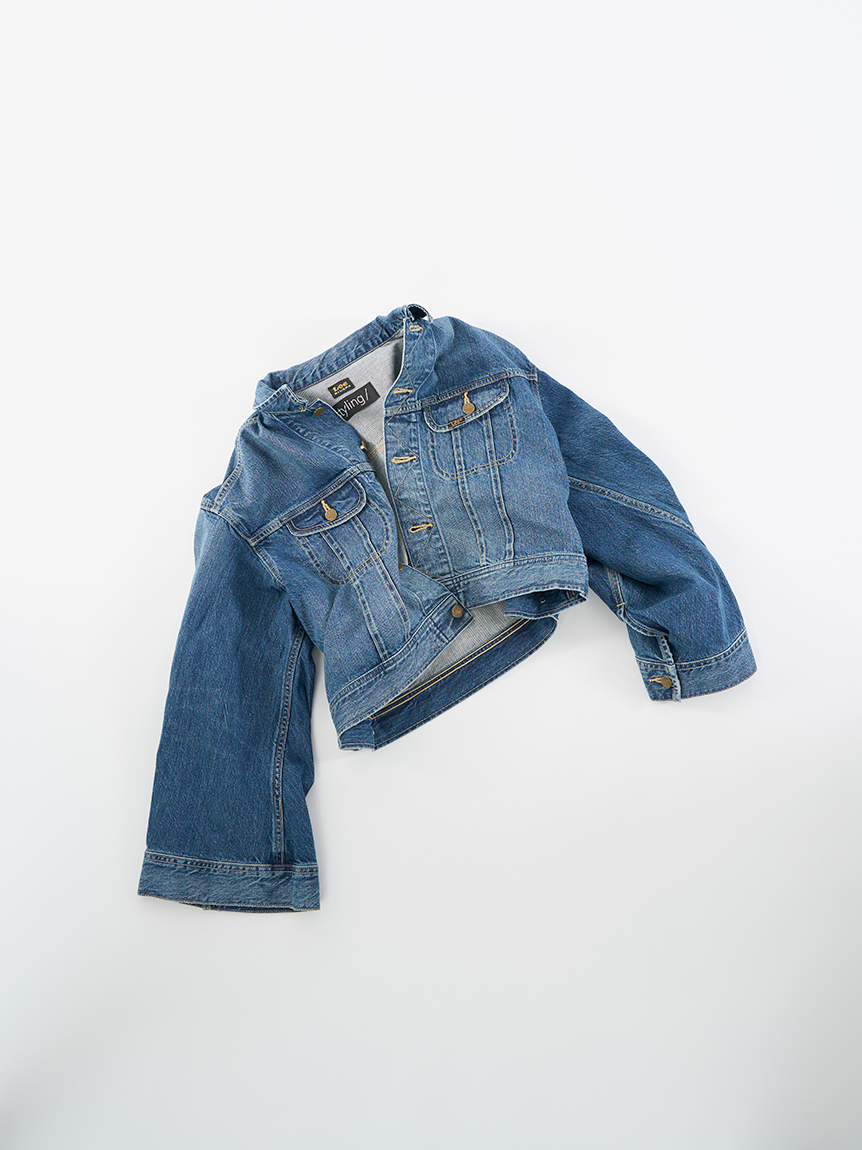 セットアップ対応】【styling/×Lee】デニムブルゾン(ジャケット