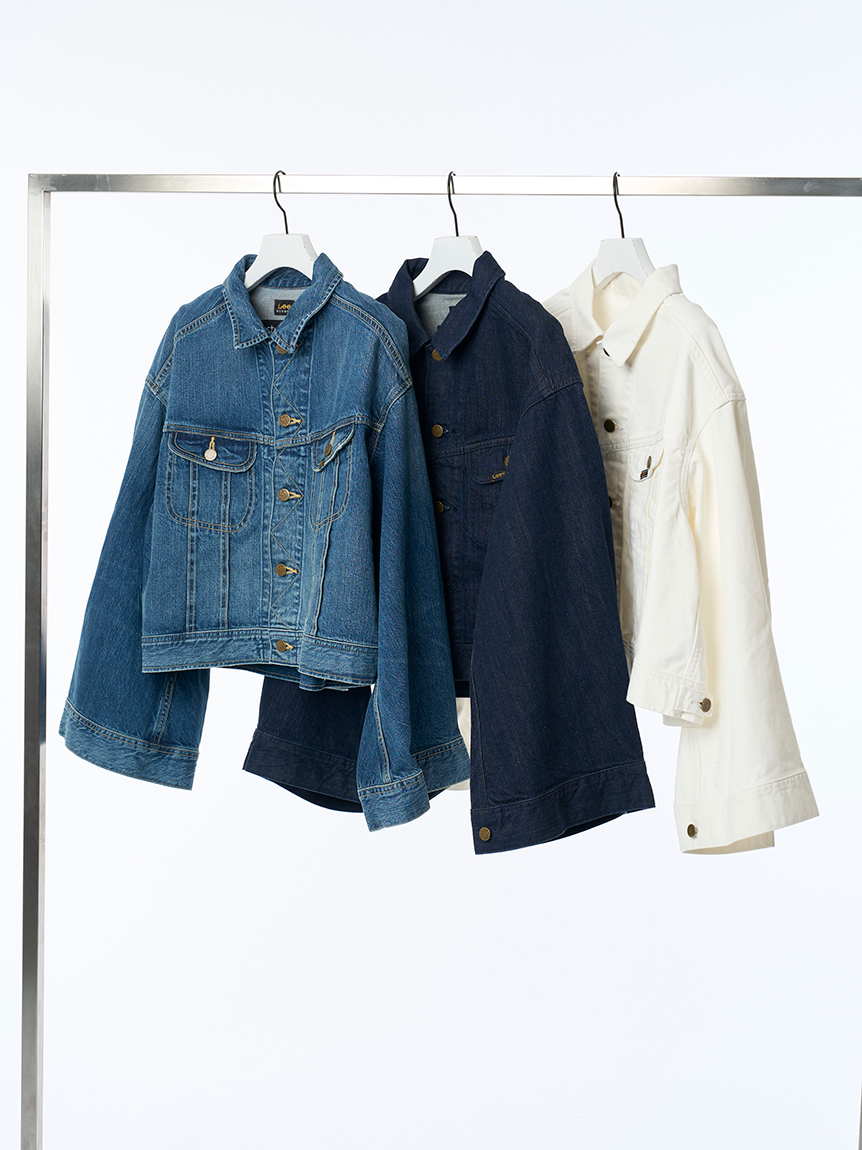 styling/ Lee デニムブルゾン Sサイズ インディゴ セットアップ対応】【styling/×Lee】デニムブルゾン(ジャケット