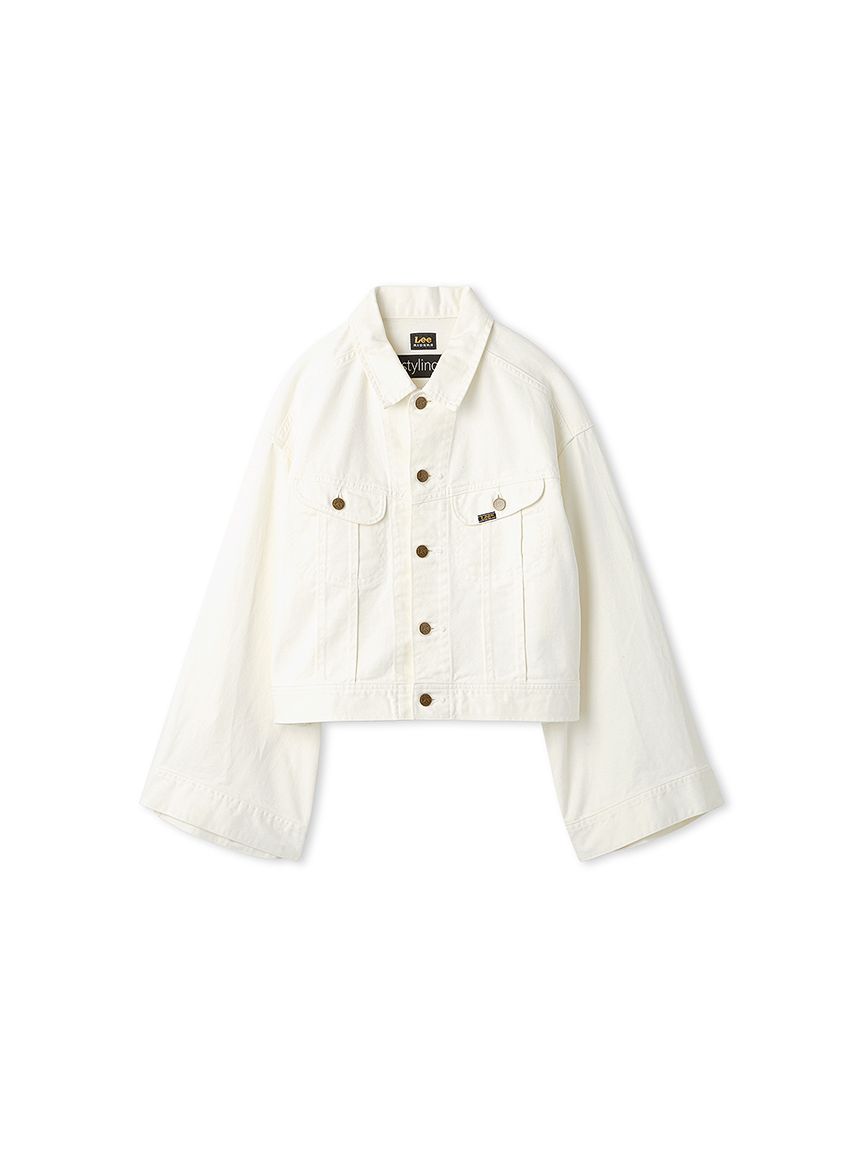 セットアップ対応】【styling/×Lee】デニムブルゾン(ジャケット