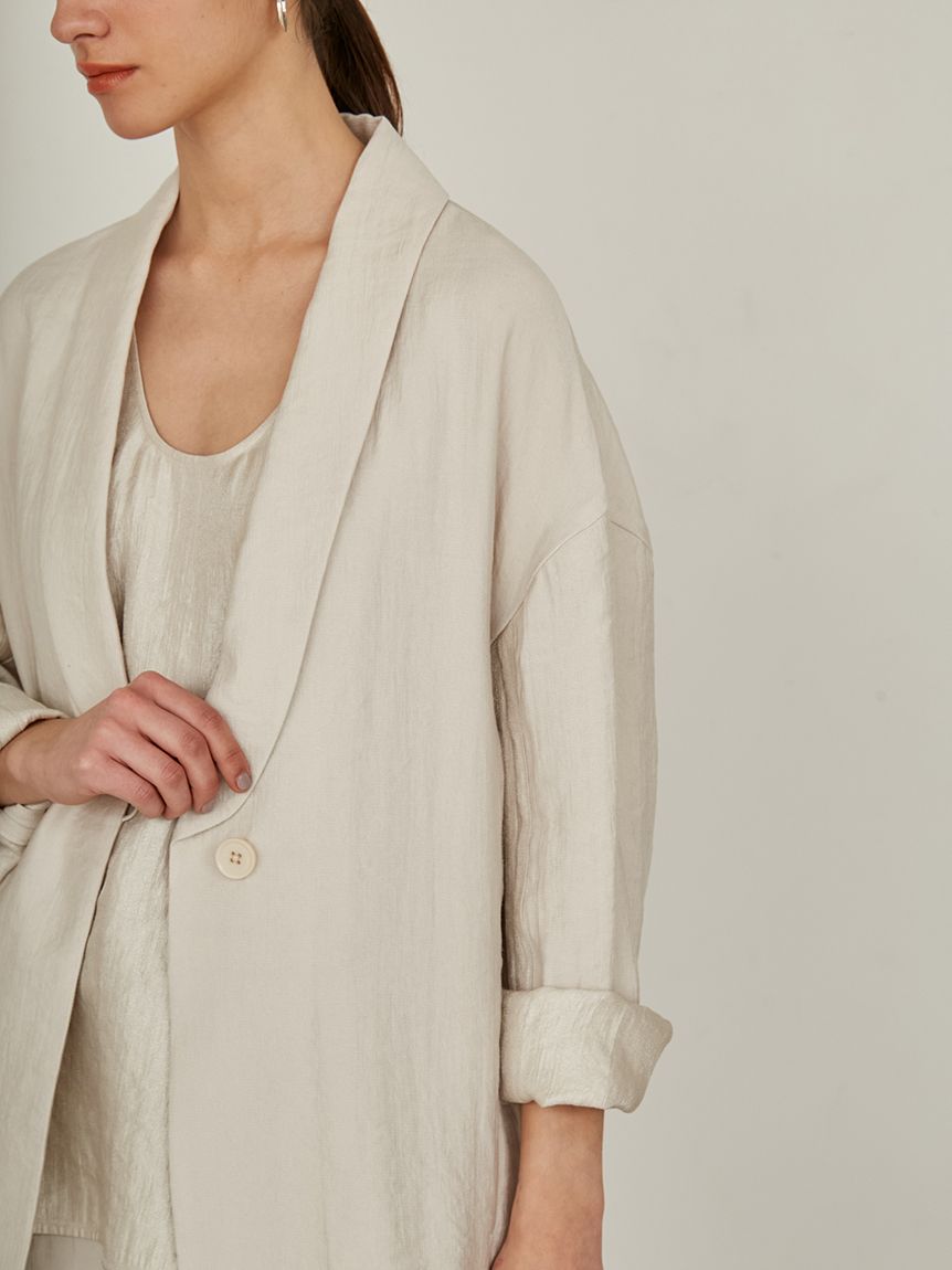 セットアップ対応】バックサテンジャケット(ジャケット)｜アウター