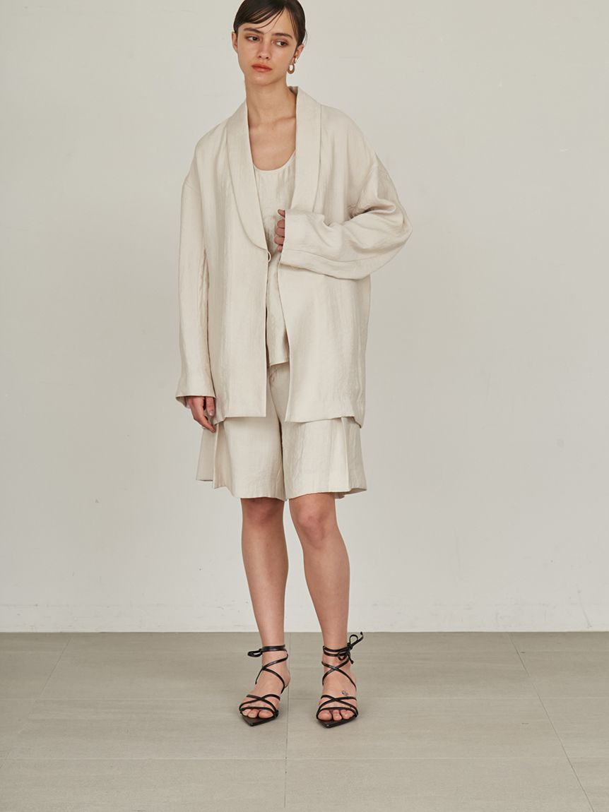 セットアップ対応】バックサテンジャケット(ジャケット)｜アウター