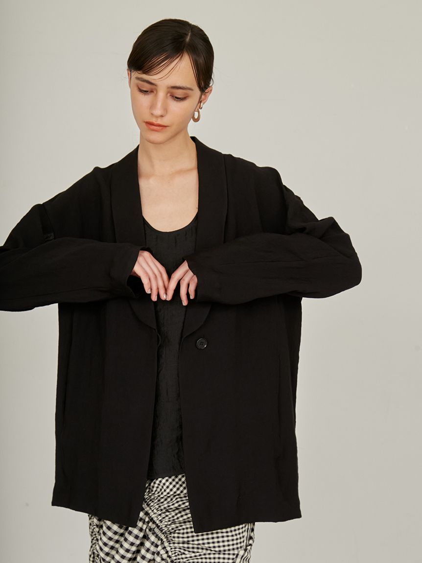 セットアップ対応】バックサテンジャケット(ジャケット)｜アウター