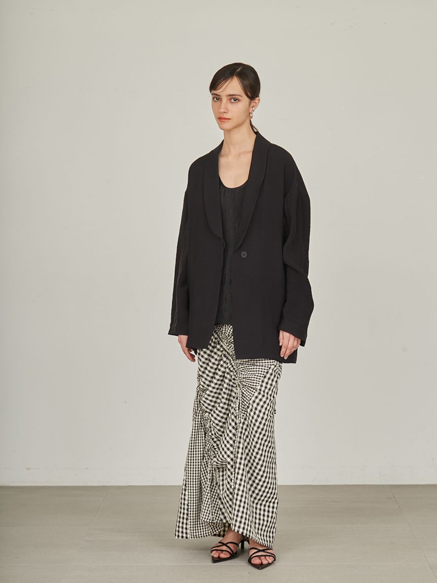 セットアップ対応】バックサテンジャケット(ジャケット)｜アウター