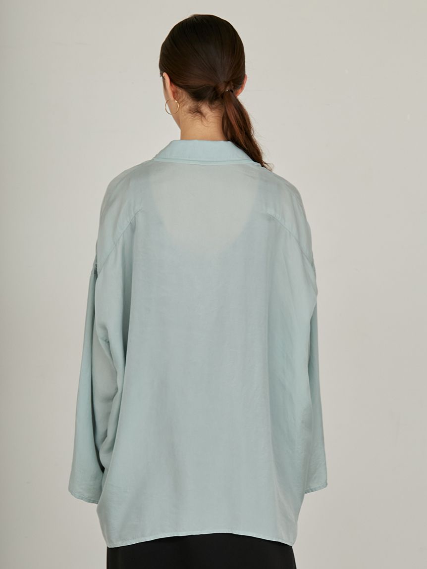 セットアップ対応】オープンカラーシャツジャケット(ジャケット