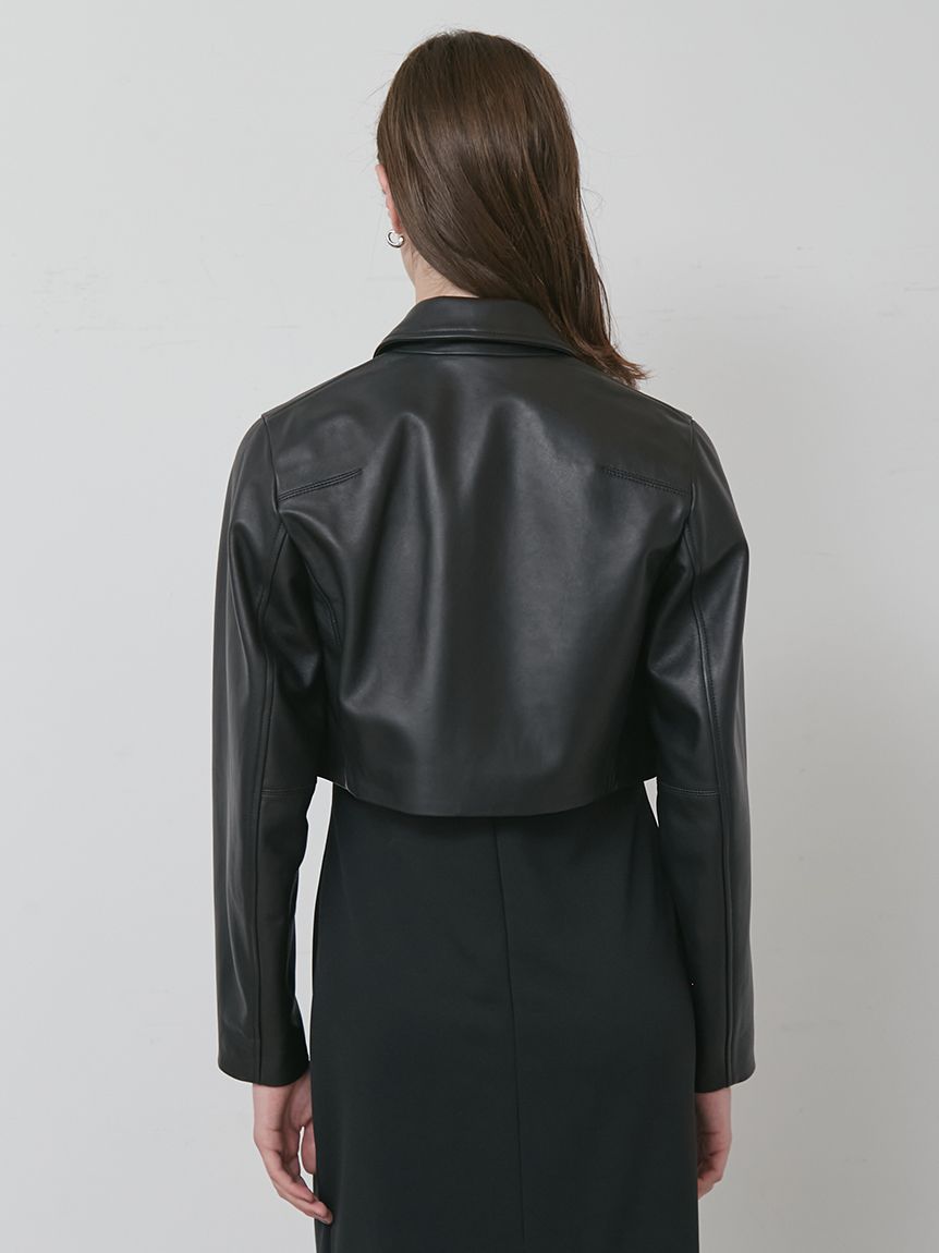 セットアップ対応】ラムレザーブルゾン(ブルゾン)｜アウター│styling