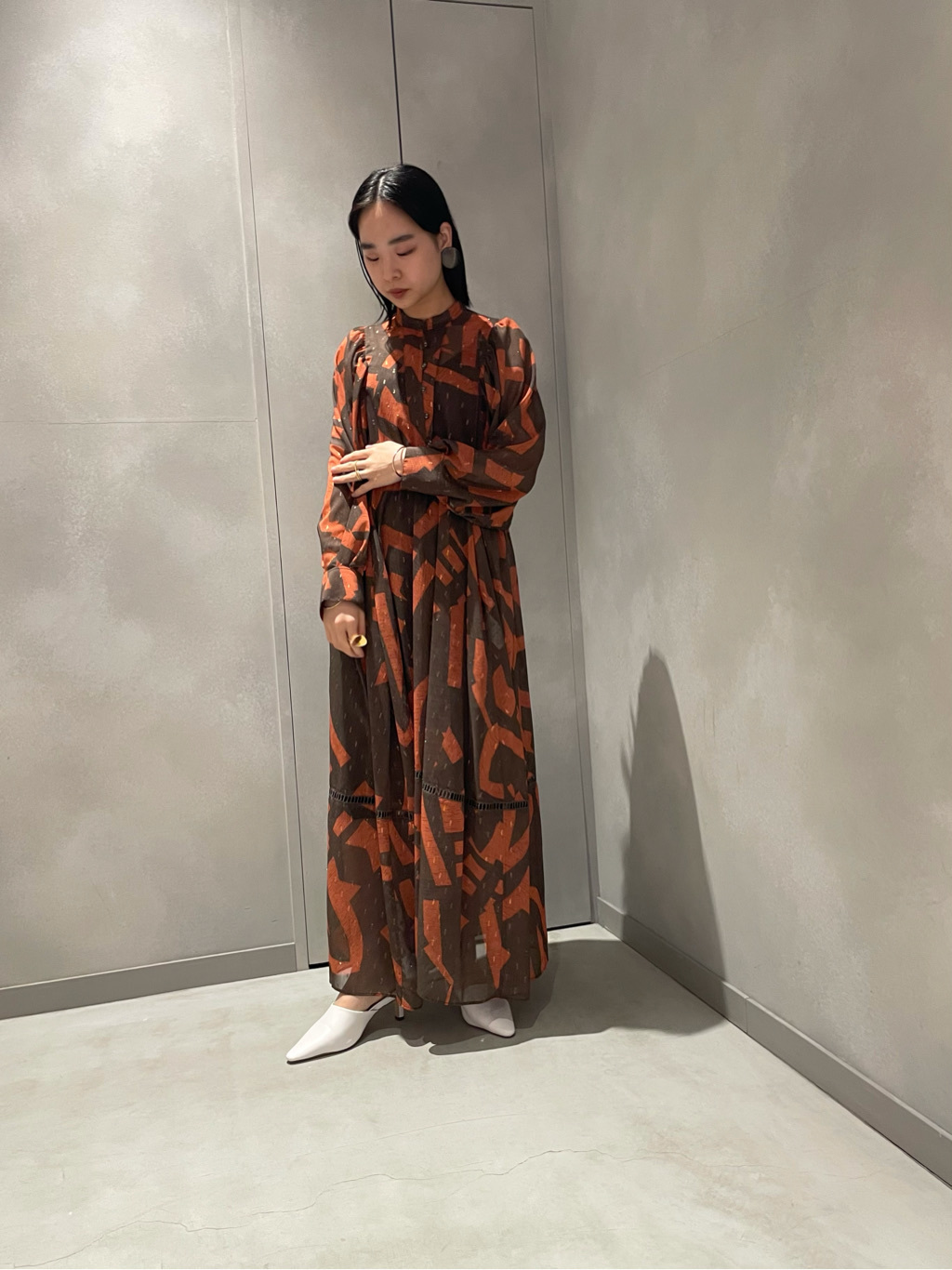 ワイドスリーブシフォンワンピース その他 ワンピース Styling スタイリング の通販サイト 公式