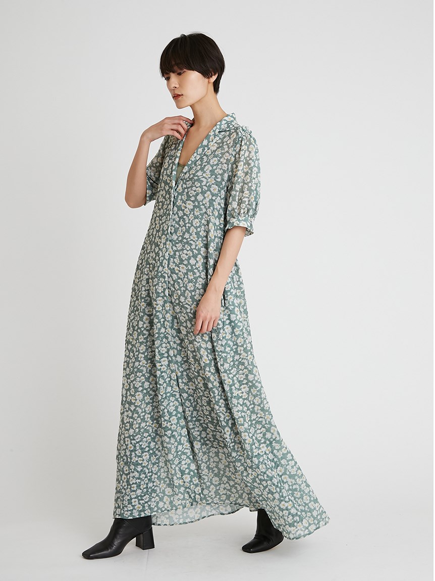 フラワープリントロングワンピース その他 ワンピース Styling スタイリング の通販サイト 公式