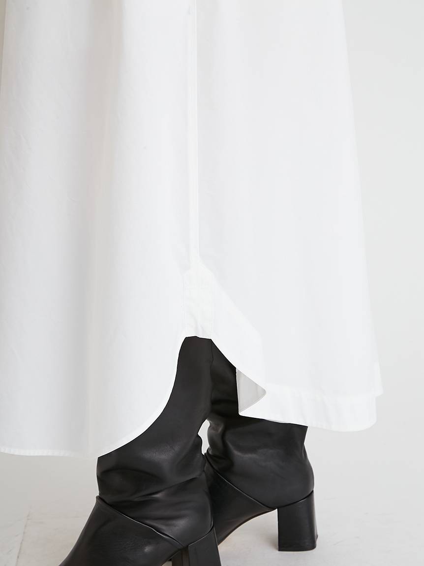 ラウンドヘムフレアシャツワンピース シャツワンピース ワンピース Styling スタイリング の通販サイト 公式