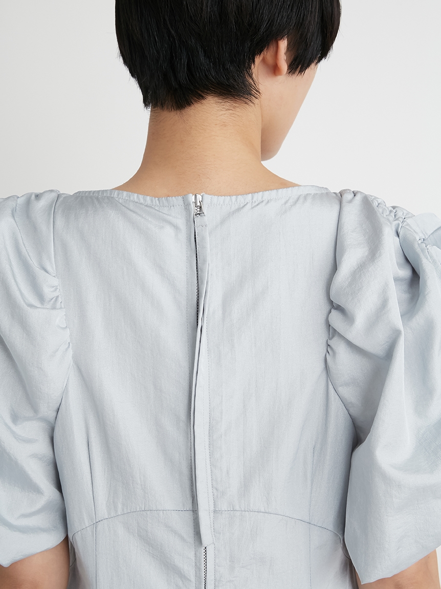 パフスリーブドレス(その他)|ワンピース│styling/(スタイリング パフスリーブドレス(その他)|ワンピース│styling/(スタイリング