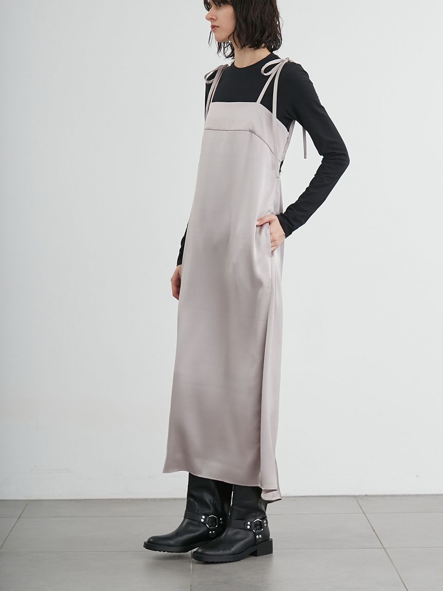 マキシ キャミワンピ ドレス Aライン バックシャン 背中見せ ♪ dg282t2_1.jpg
